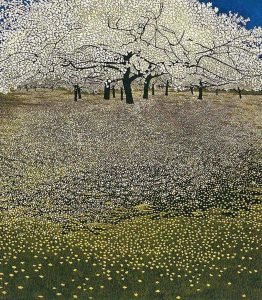 La splendeur du printemps, peinture de l’artiste autrichien Gustav Klimt (1862-1918)