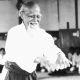 O Senseï Moriheï Ueshiba, le fondateur de l’aïkido.