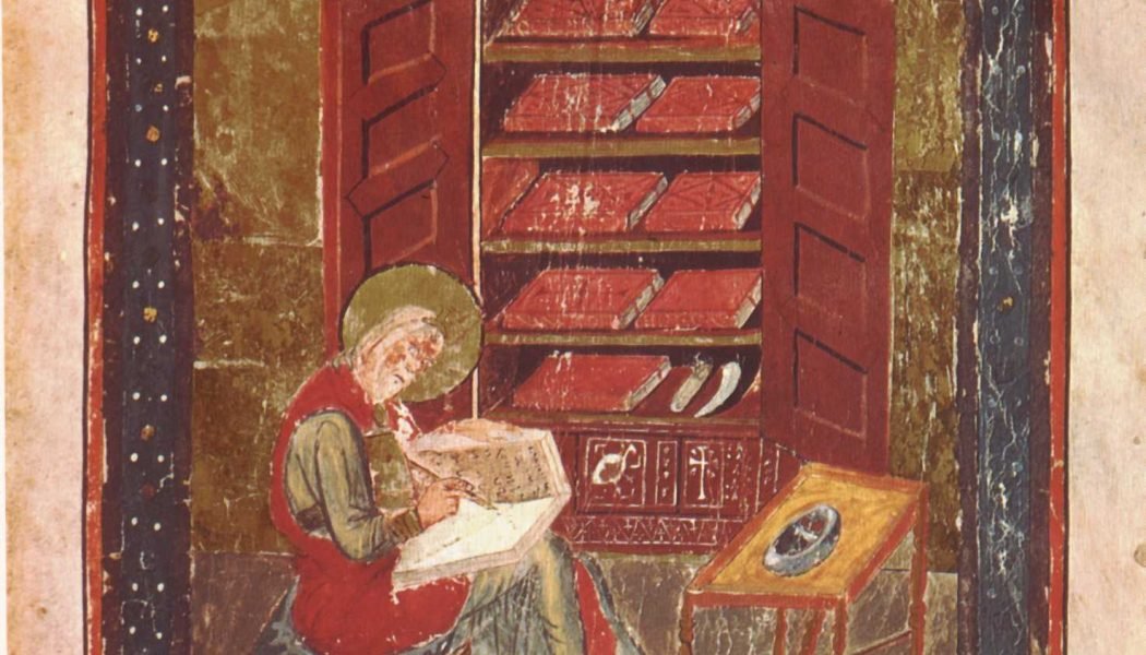 Esdras, alias Cassiodore, in Codex Amiatinus