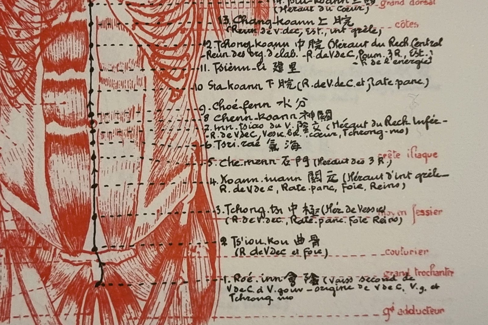 Vaisseau conception points 1 à 13 George Soulié de Morant