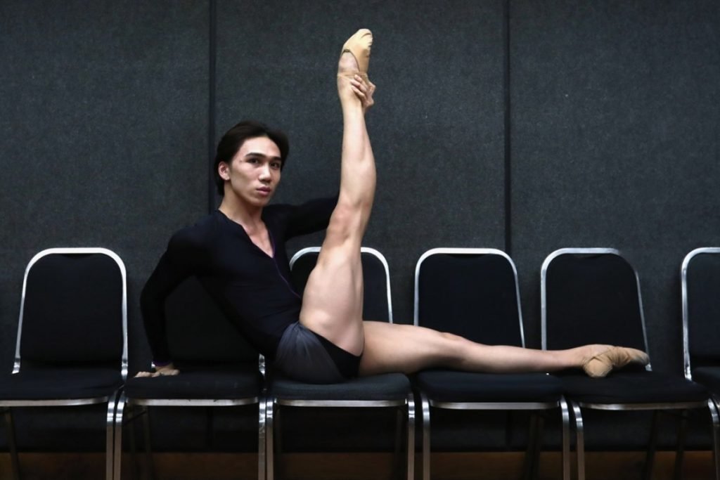 Xia Jun, un danseur du Hong Kong Ballet, photographie de Jonathan Wong