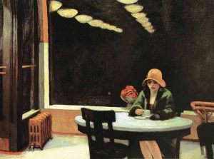 Automat, 1927, huile sur toile, Edward Hopper (1882- 1967)