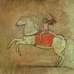 Equestrienne cheval, 1905, Pablo Picasso