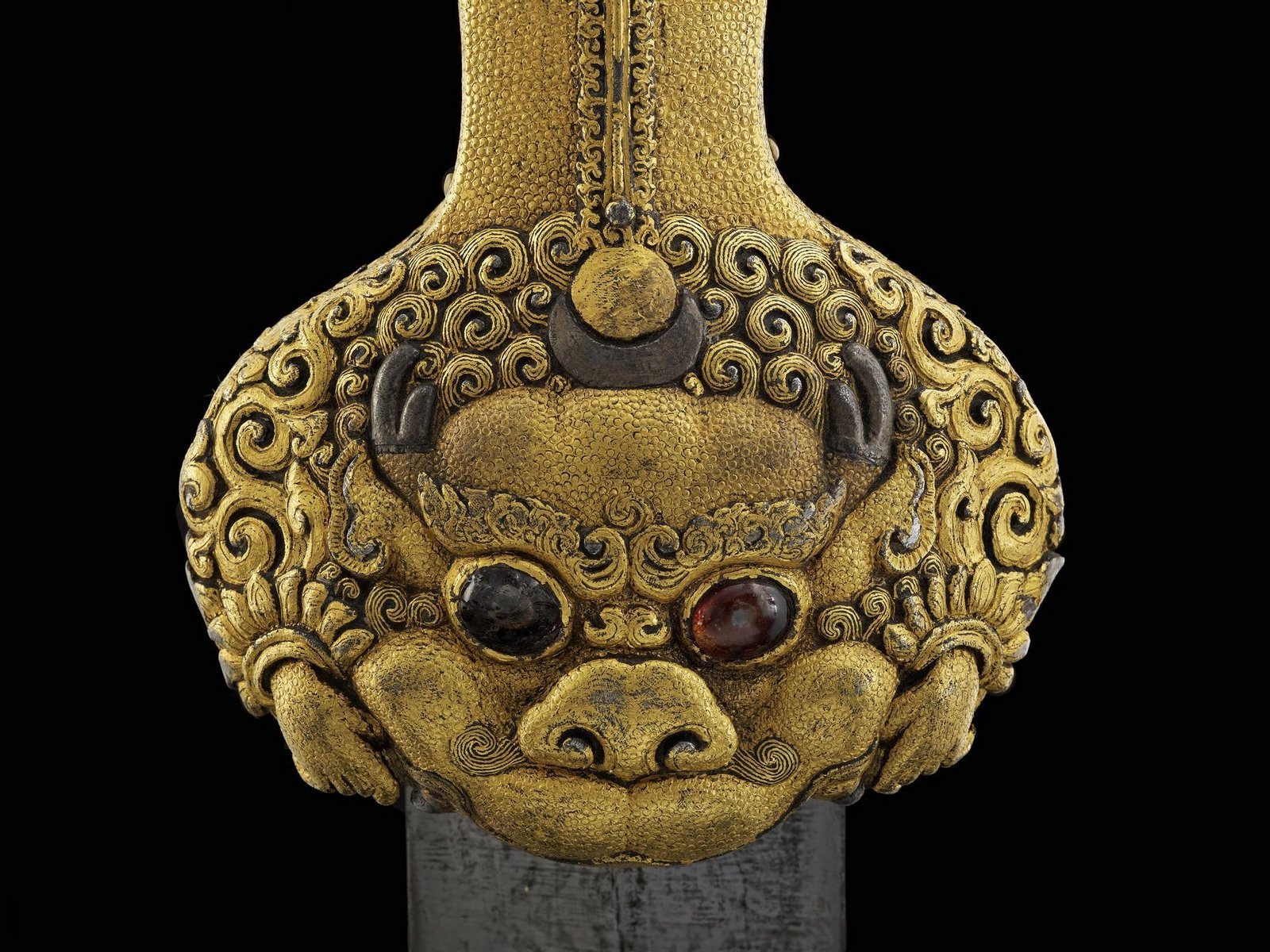 Pommeau d'épée, dynastie Ming
