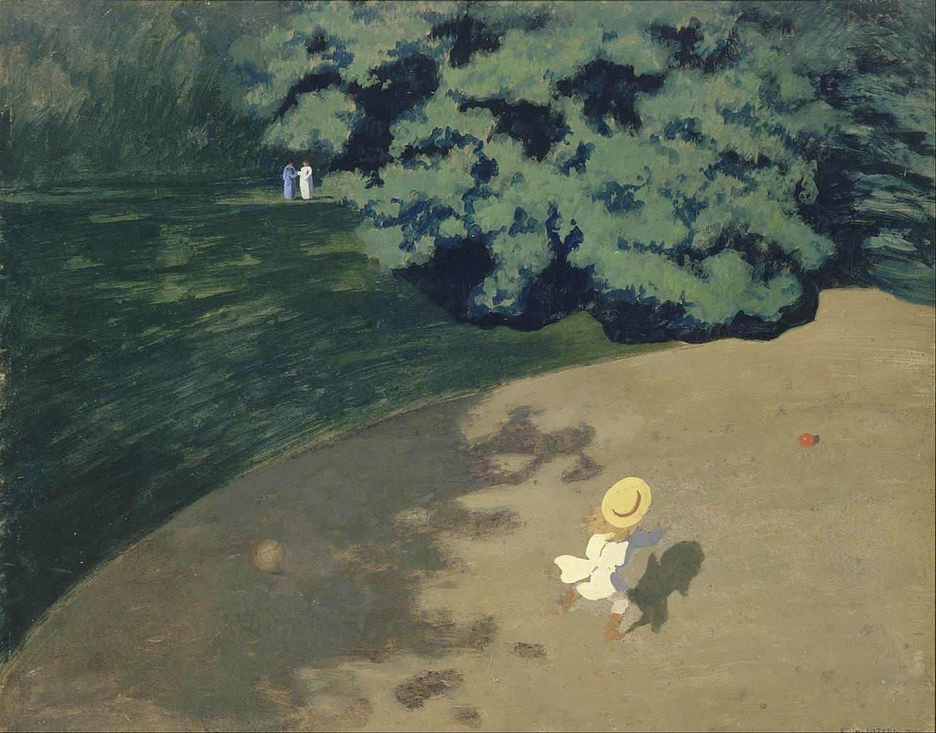 Le Ballon, huile sur toile, 1899, Félix Vallotton