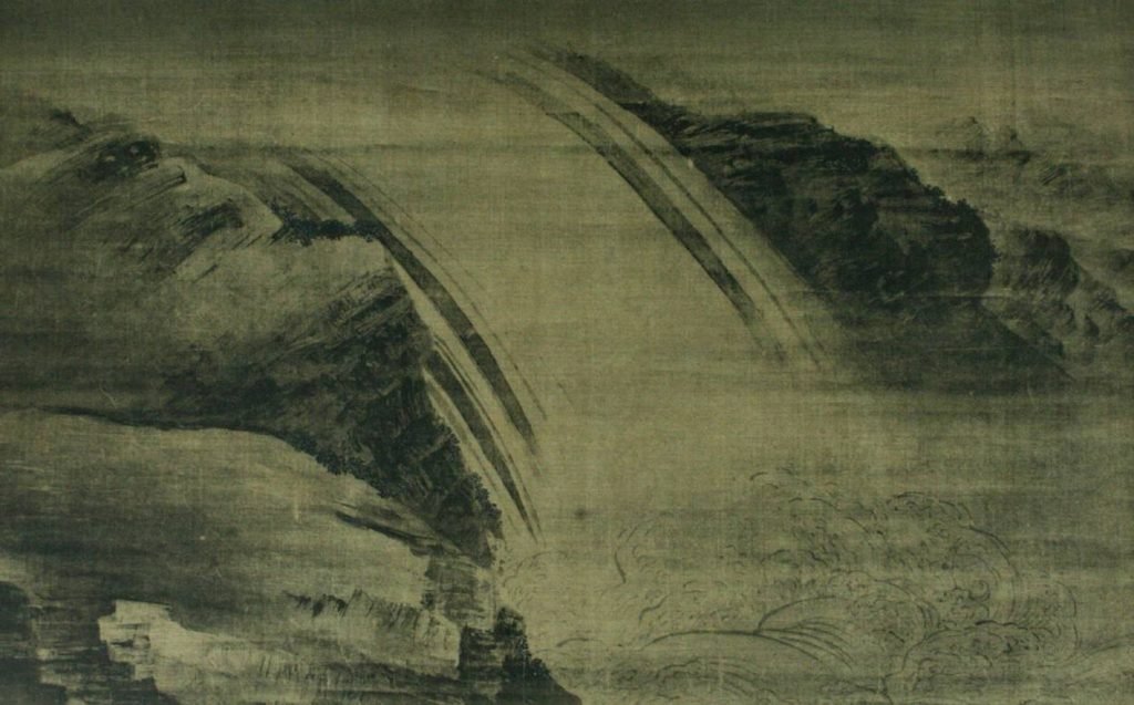 Cascade, attribué à Wang Wei