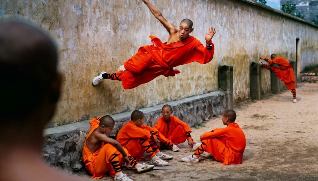 Monastère Shaolin, province du Henan, Chine, 2004, Steven MacCurry