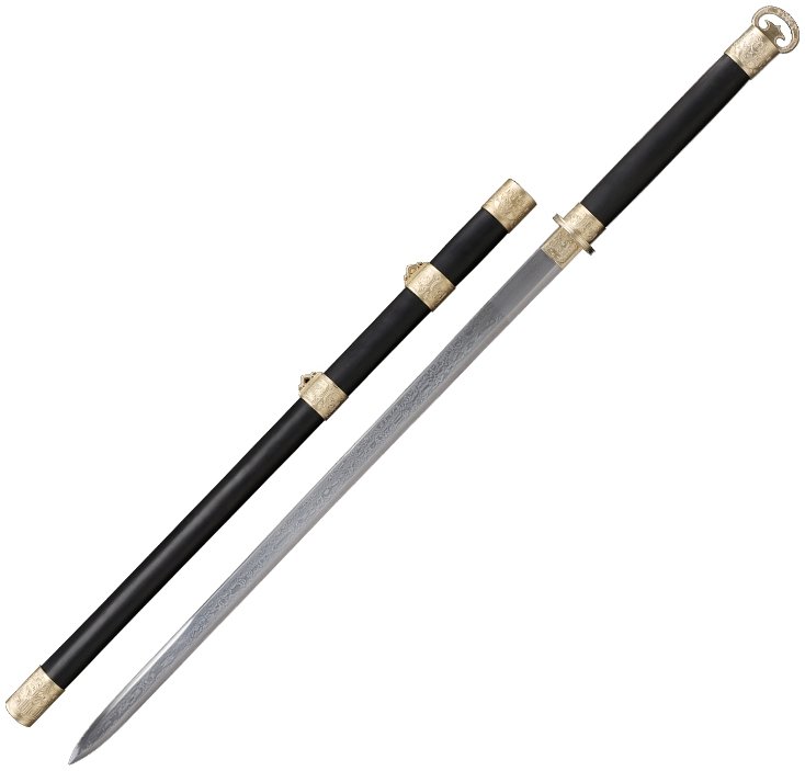 Épée Tang Longquan avec anneau