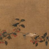 Cerises et orioles, artiste inconnu, dynastie des Song du Sud