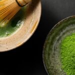 Photographie du thé matcha