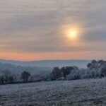 Paysage savignacois décembre 2022, photographie de Dominique Clergue