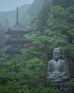 Tsubosaka Dera Temple, Nara, Japan