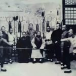 Photo de groupe avec Che Yizhai et Guo Yunshen