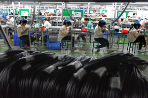 Travailleurs des usines du sud de la Chine, Zhanbing