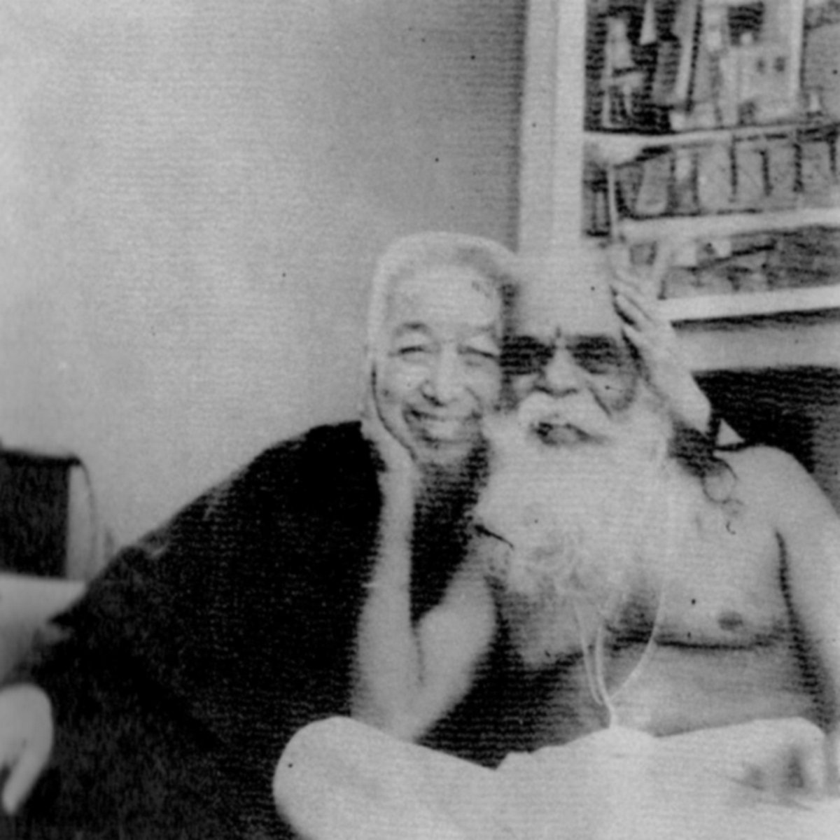 Swami Bua, professeur de yoga de Susanna, avec Cheng Man Ching à New York