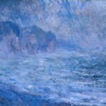 Falaise à Pourville, pluie, 1896, Claude Monet, collection particulière