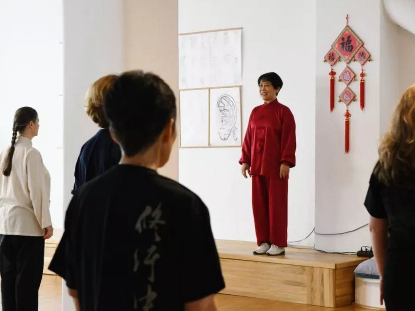 Liu Yafei au centre de santé Bai à Vienne