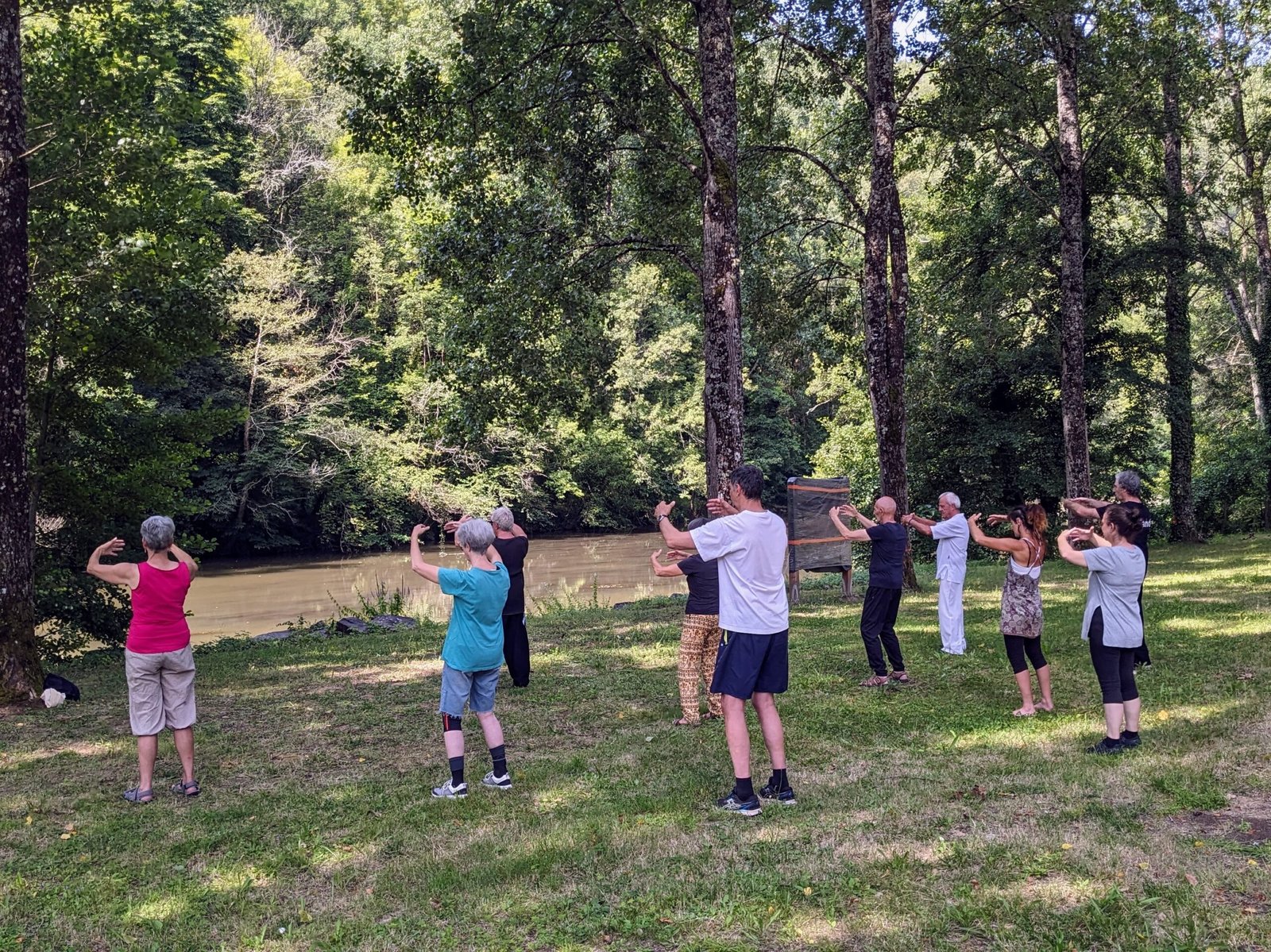 Séminaire d'été 2024 de qi gong de l'école Tiandi