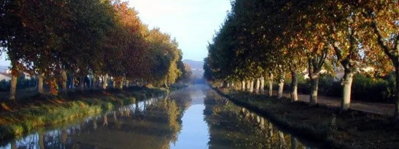 Photographie du canal du Midi